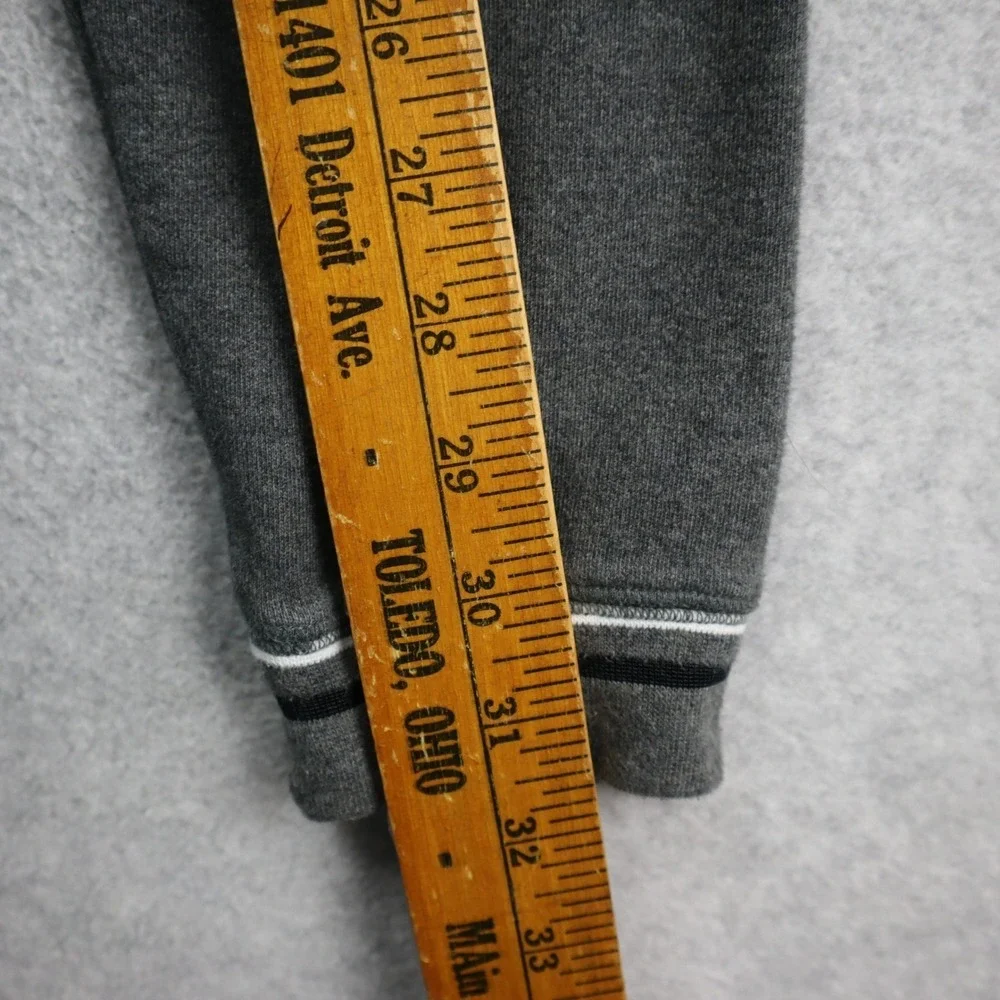 Bobby Jones Quarter Zip Pullover Mens Medium Gray Pima Cotton Golf Sweater